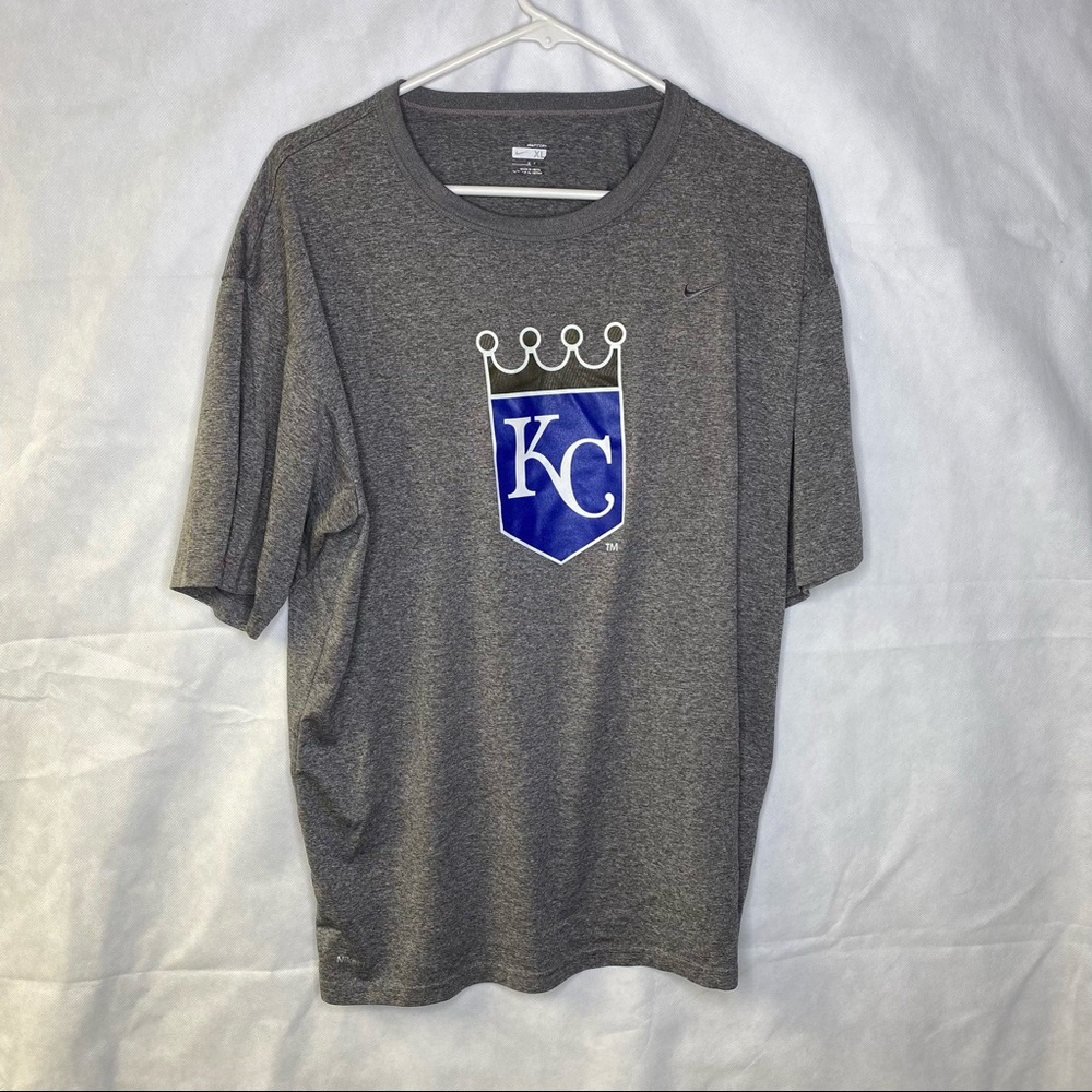 Kansas City gray Nike Dry Fit shirt XL